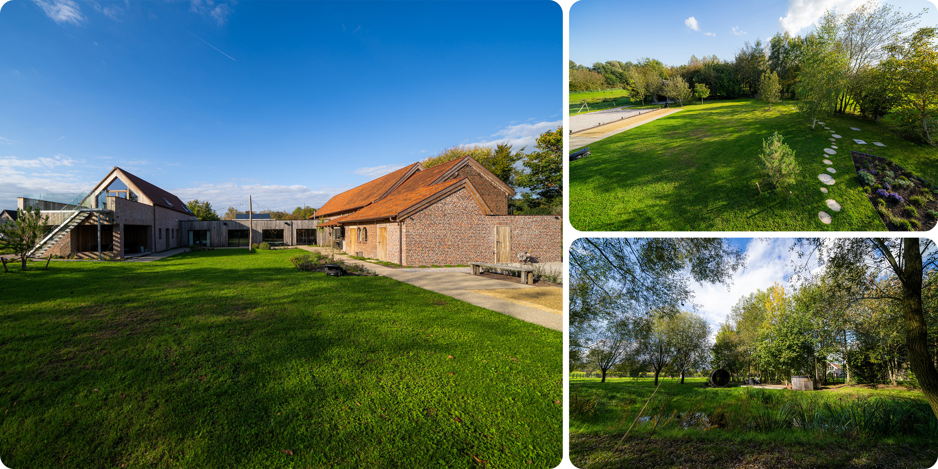 Large garden of 7000 m2