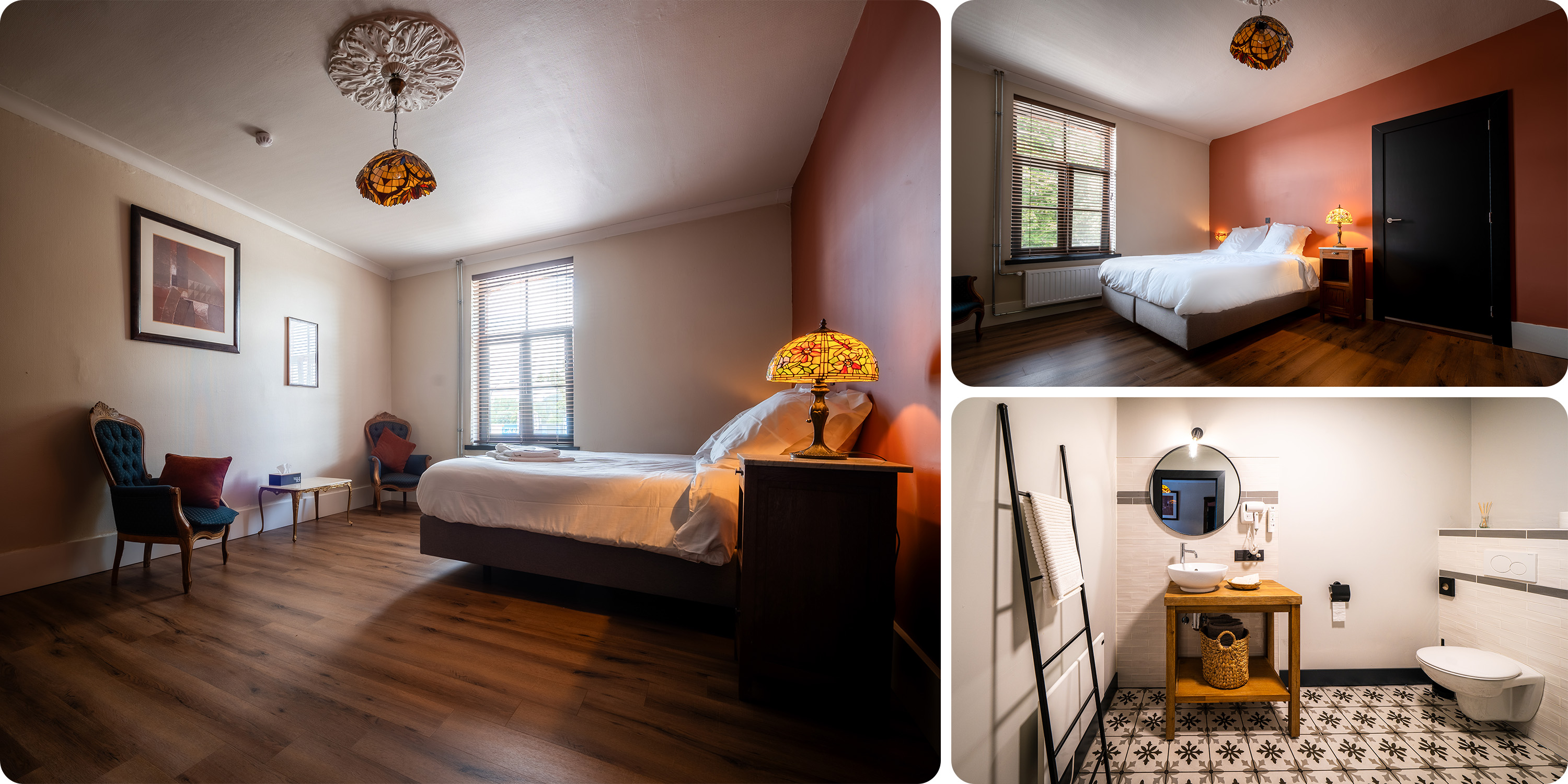   ROOM 4:   Two Single Beds, En-suite Bathroom with Shower and Toilet