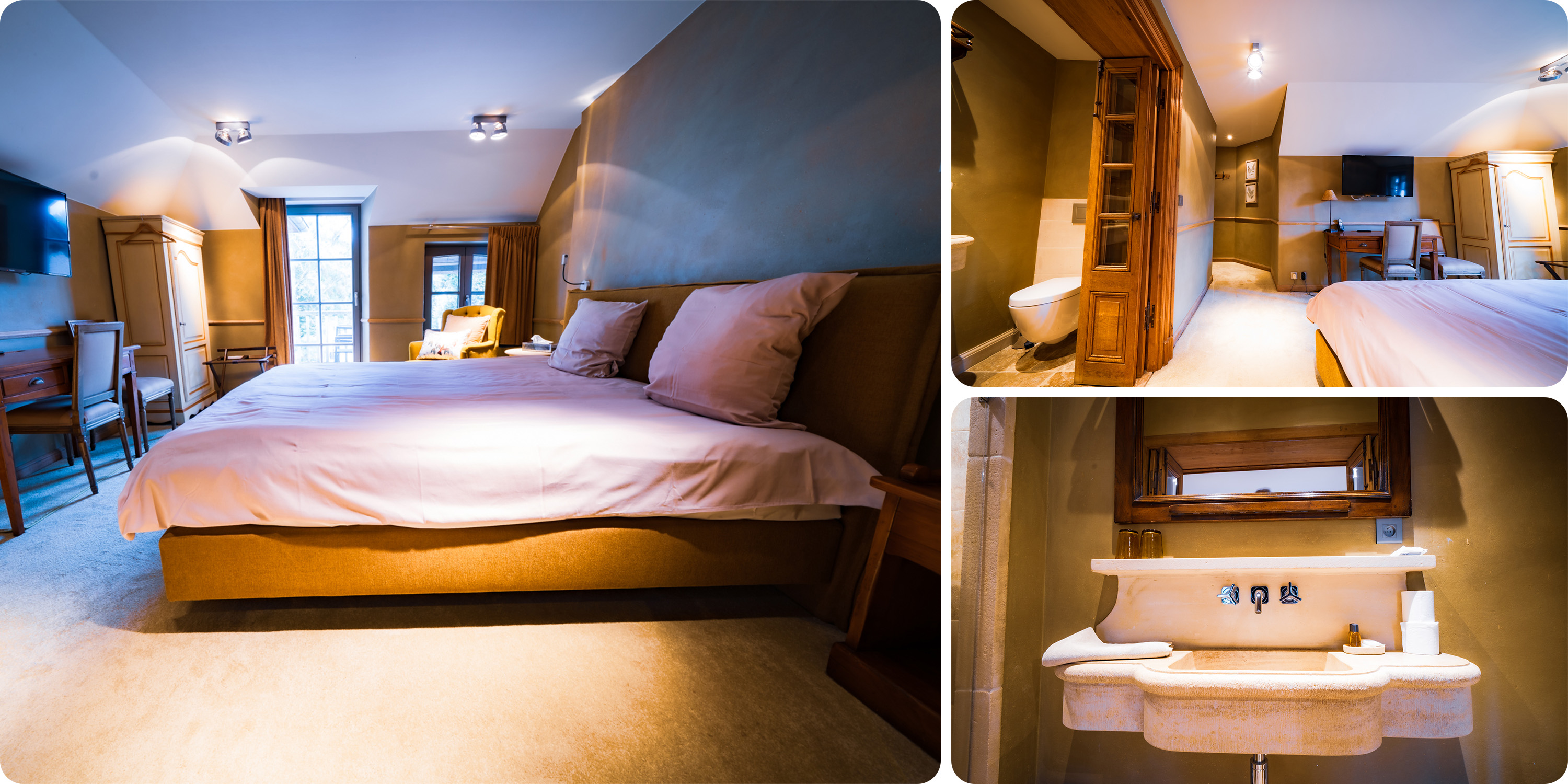   ROOM 11:   A Double Bed, En-suite Bathroom with Shower and Toilet