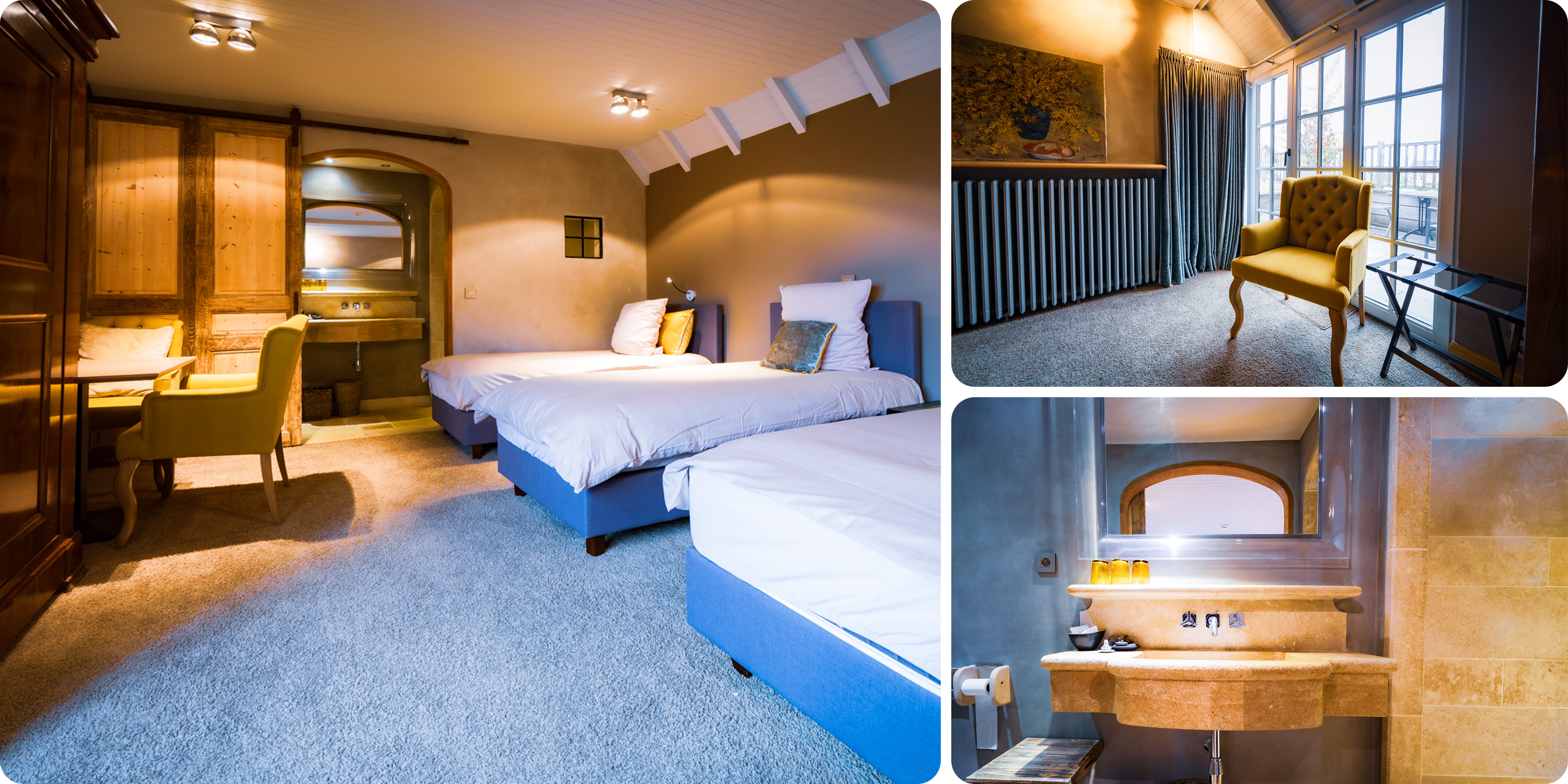   ROOM 1:   Two Single Beds, En-suite Bathroom with Shower and Toilet