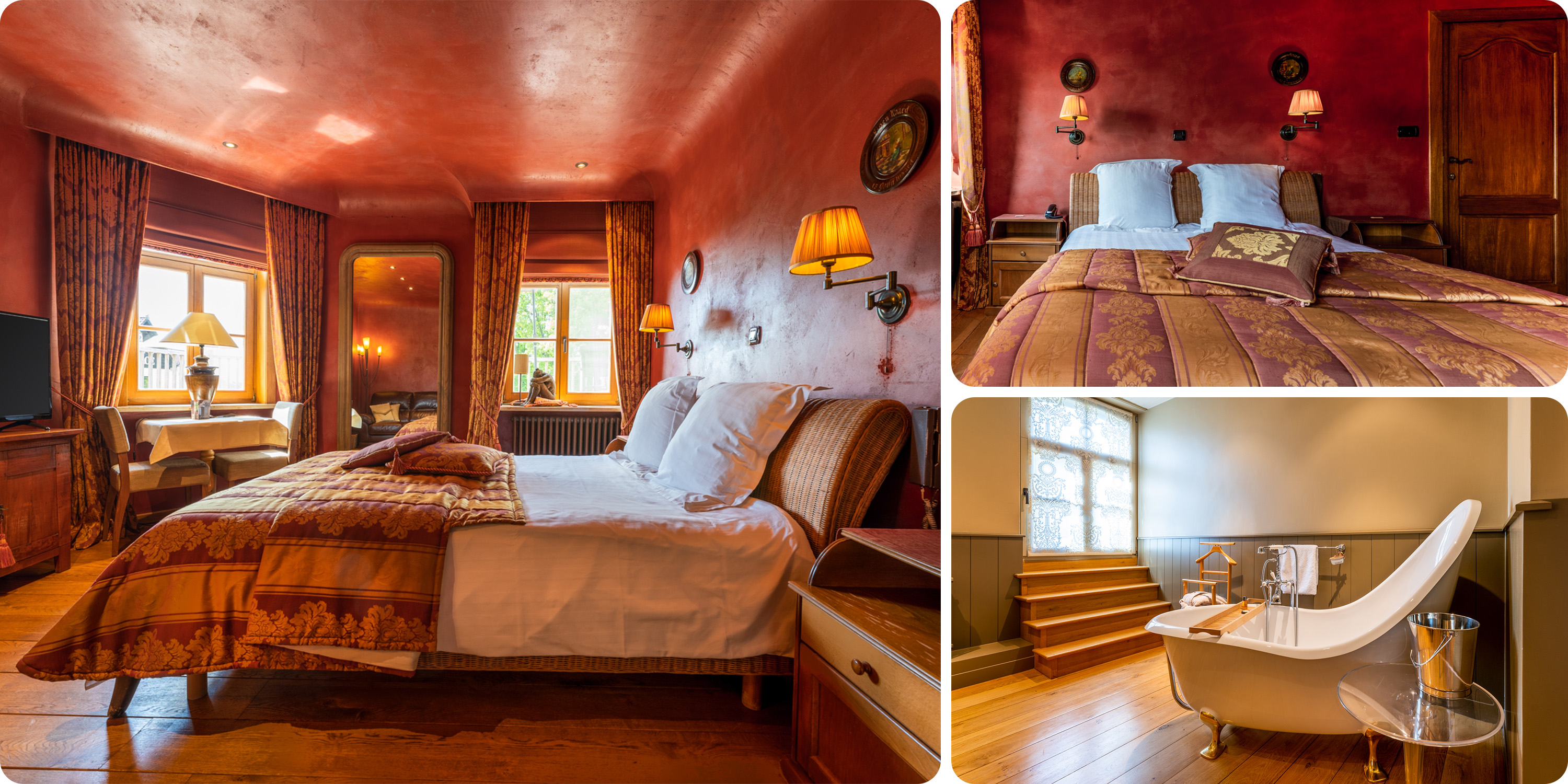   ROOM 7:   A Double Bed, En-suite Bathroom with Bath and Toilet