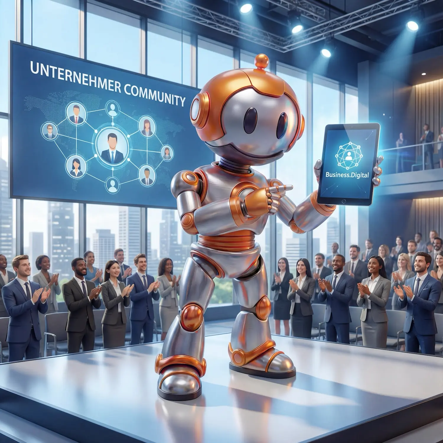 Keine Buzzwords, kein Bullshit. Praktisches Wissen, echte Gespräche, konkrete Tools. Von uns kuratiert, für 49 € im Monat, weniger als ein Business-Lunch.