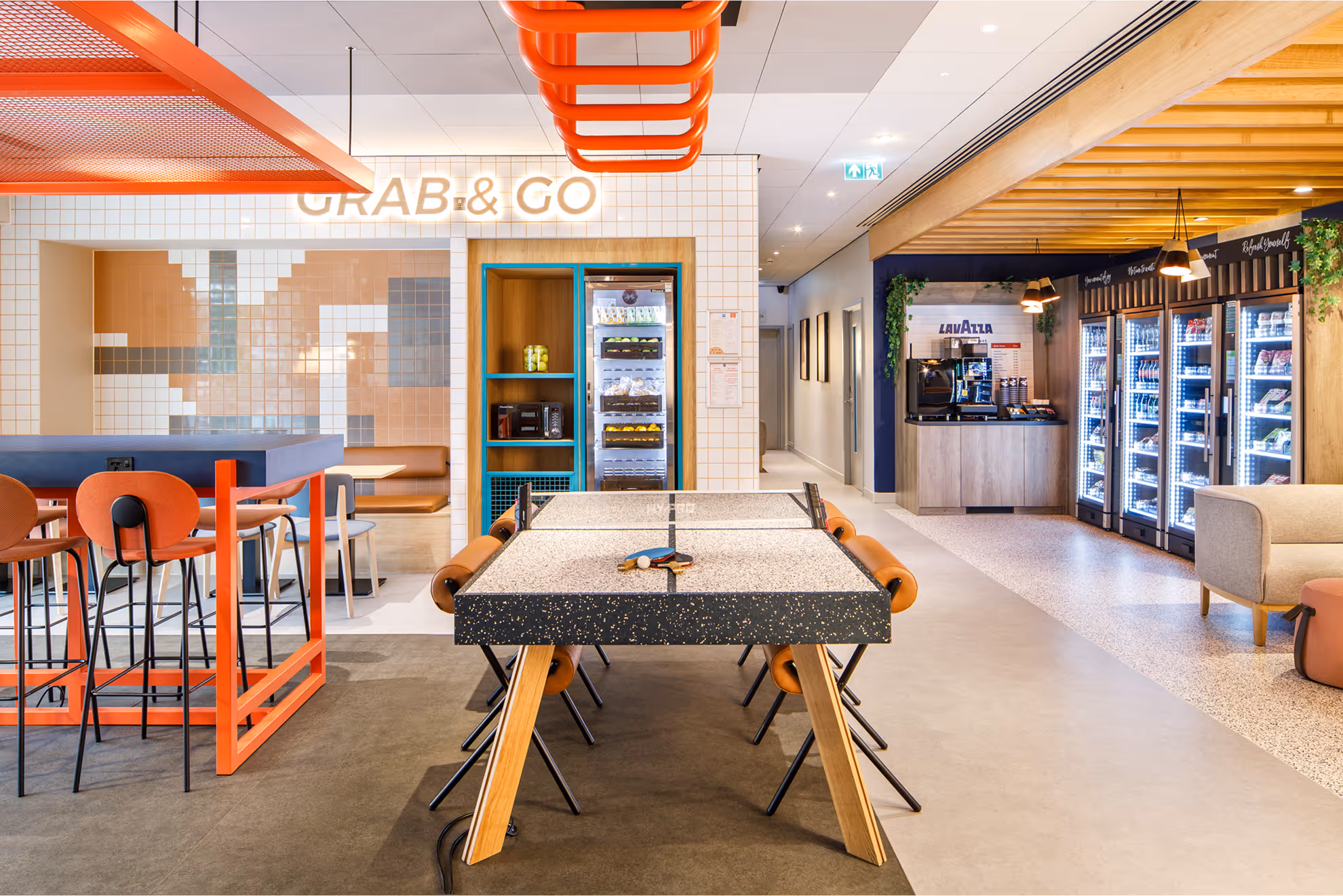 Lobby area at Ibis Budget Manchester Airport Hotel