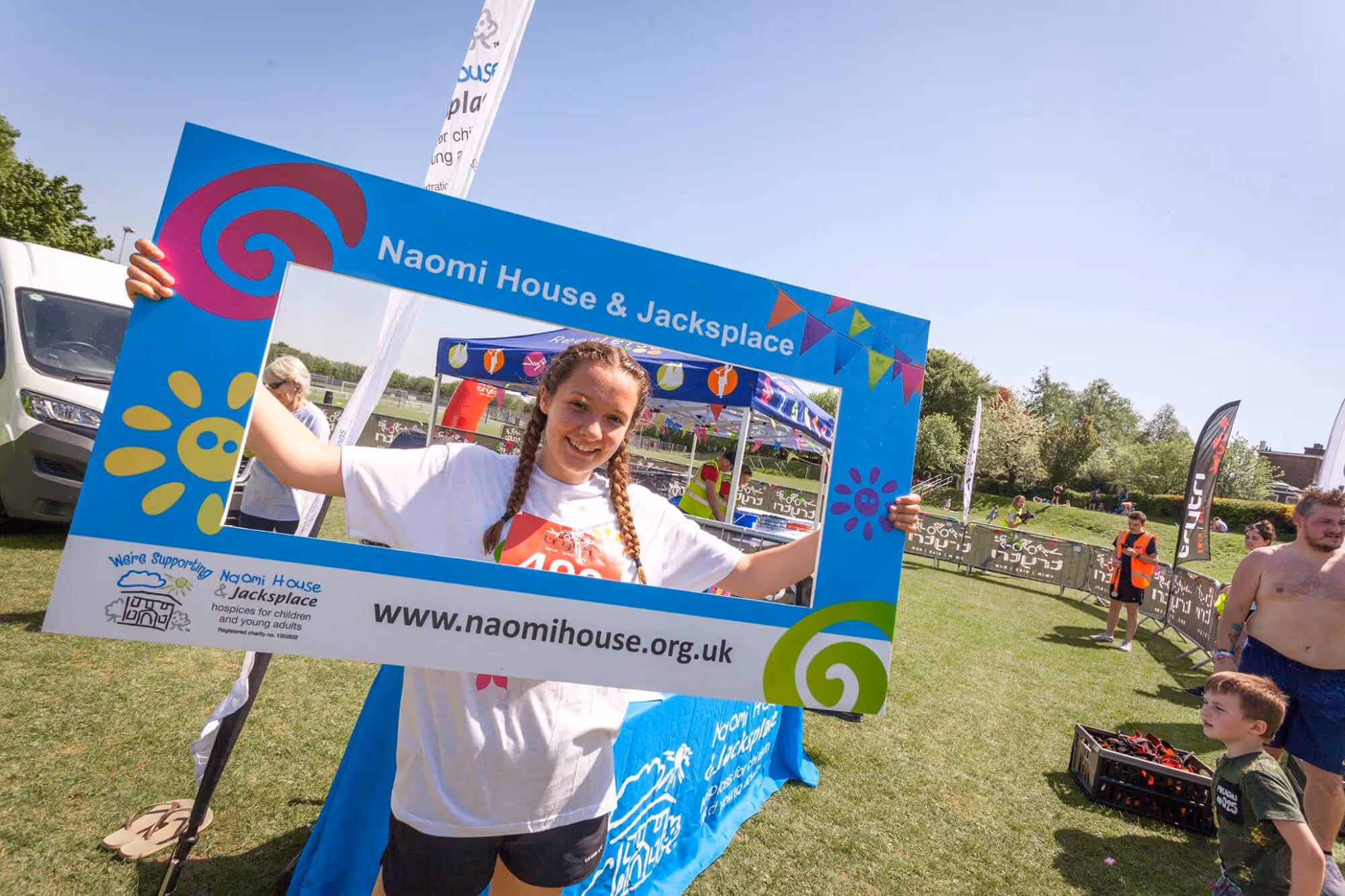 Charities and TryTri at the Radley Triathlon