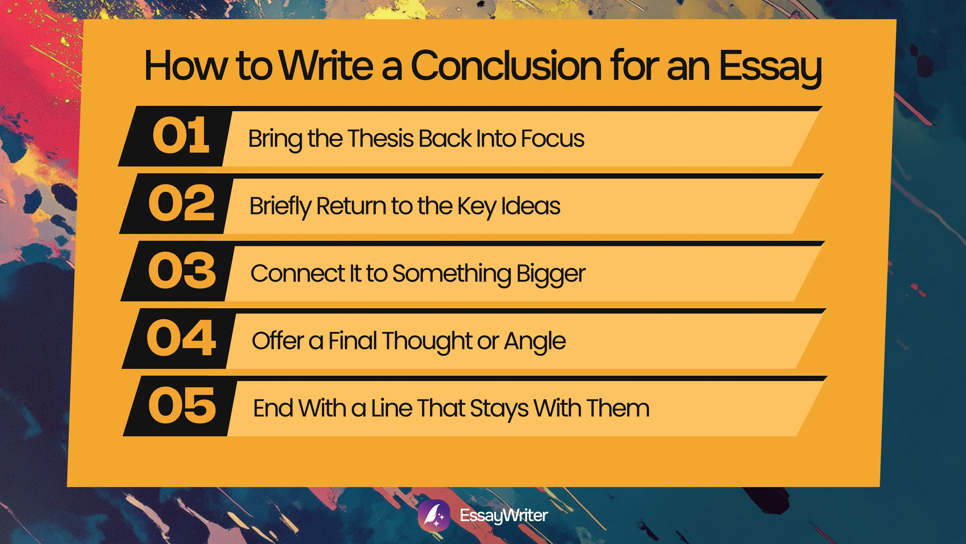 How to Write a Conclusion for an Essay