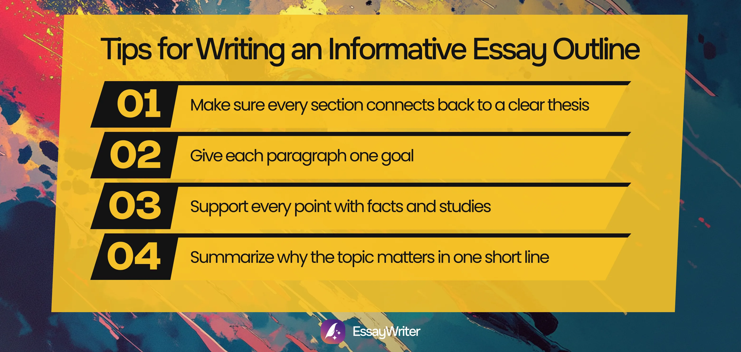 Tips for Writing an Informative Essay Outline