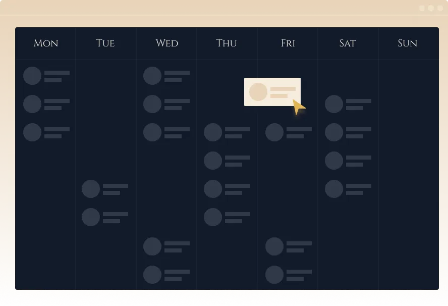 Daily Training Scheduler