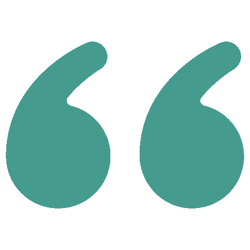 Icône de guillemets ouvrants verts symbolisant une citation.