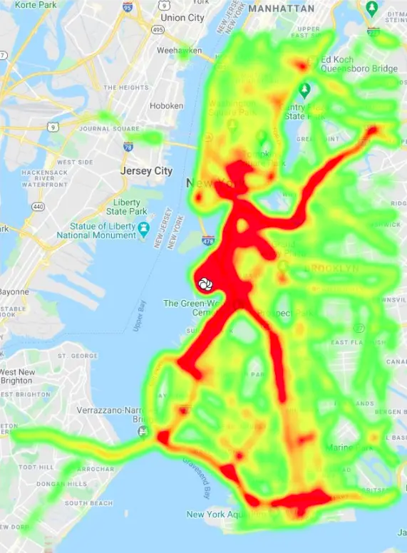Ikea NYC - Heatmap September 2020