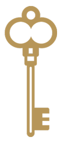 MINA Luxury Concierge golden vintage key symbol of exclusive service