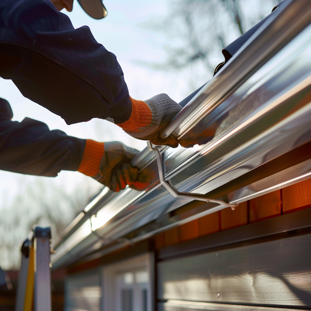 image of completed roof project for a roofing contractor