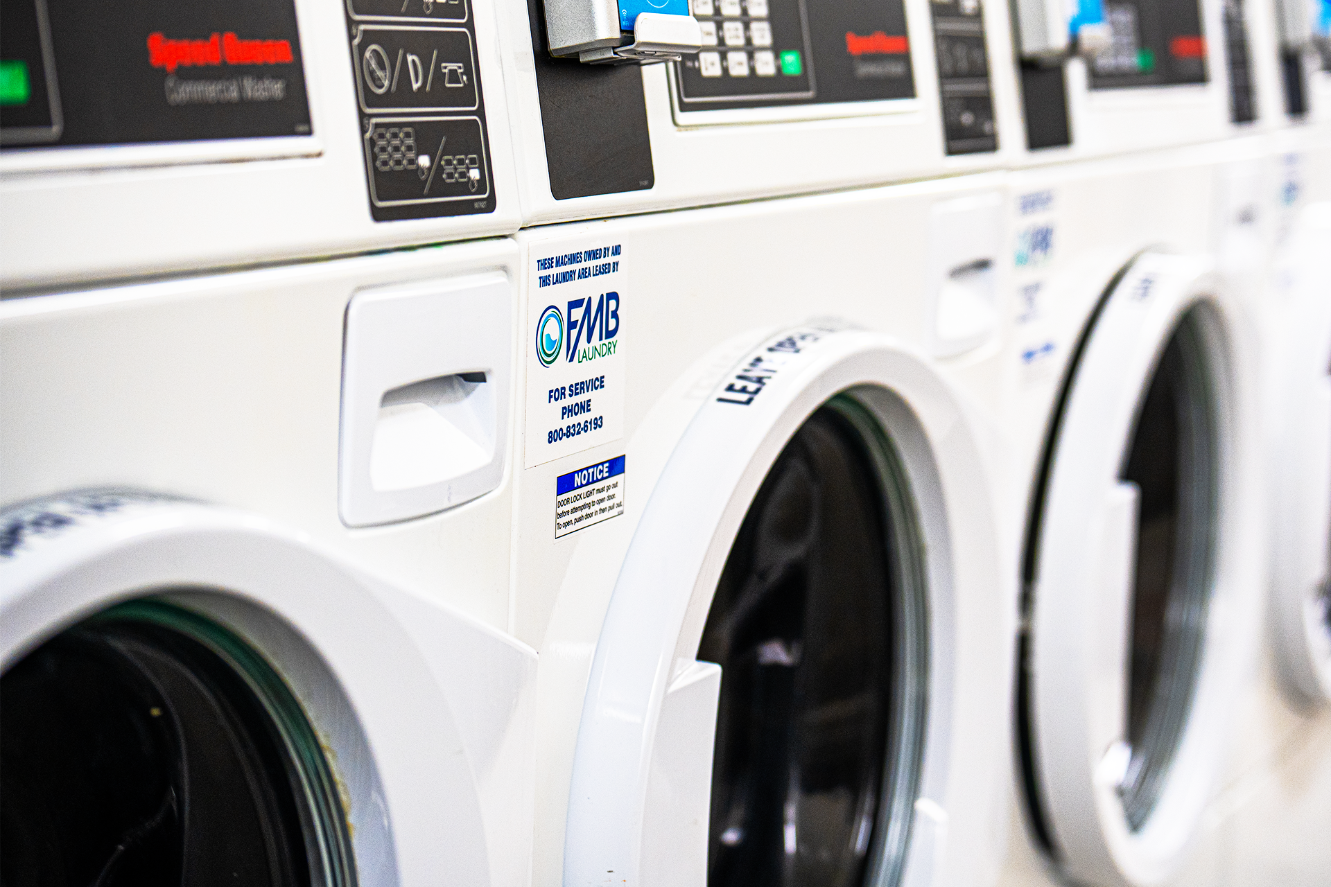commercial laundry room equipment