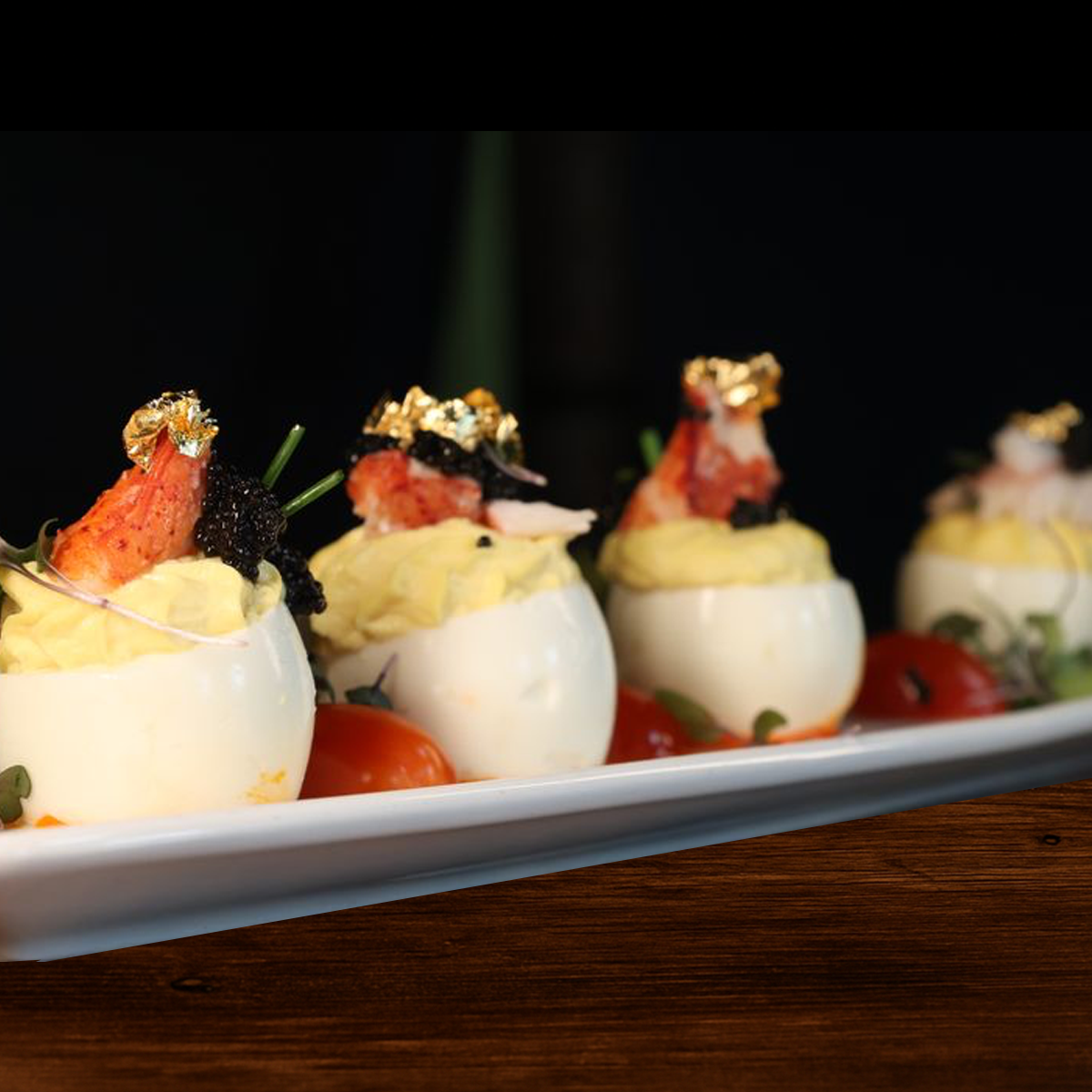 image of decorated event space for a fine dining restaurant