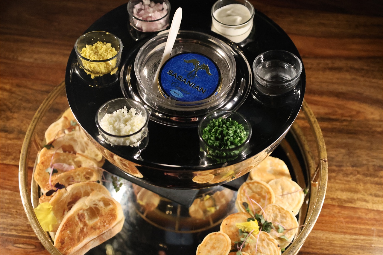 elegant restaurant corner