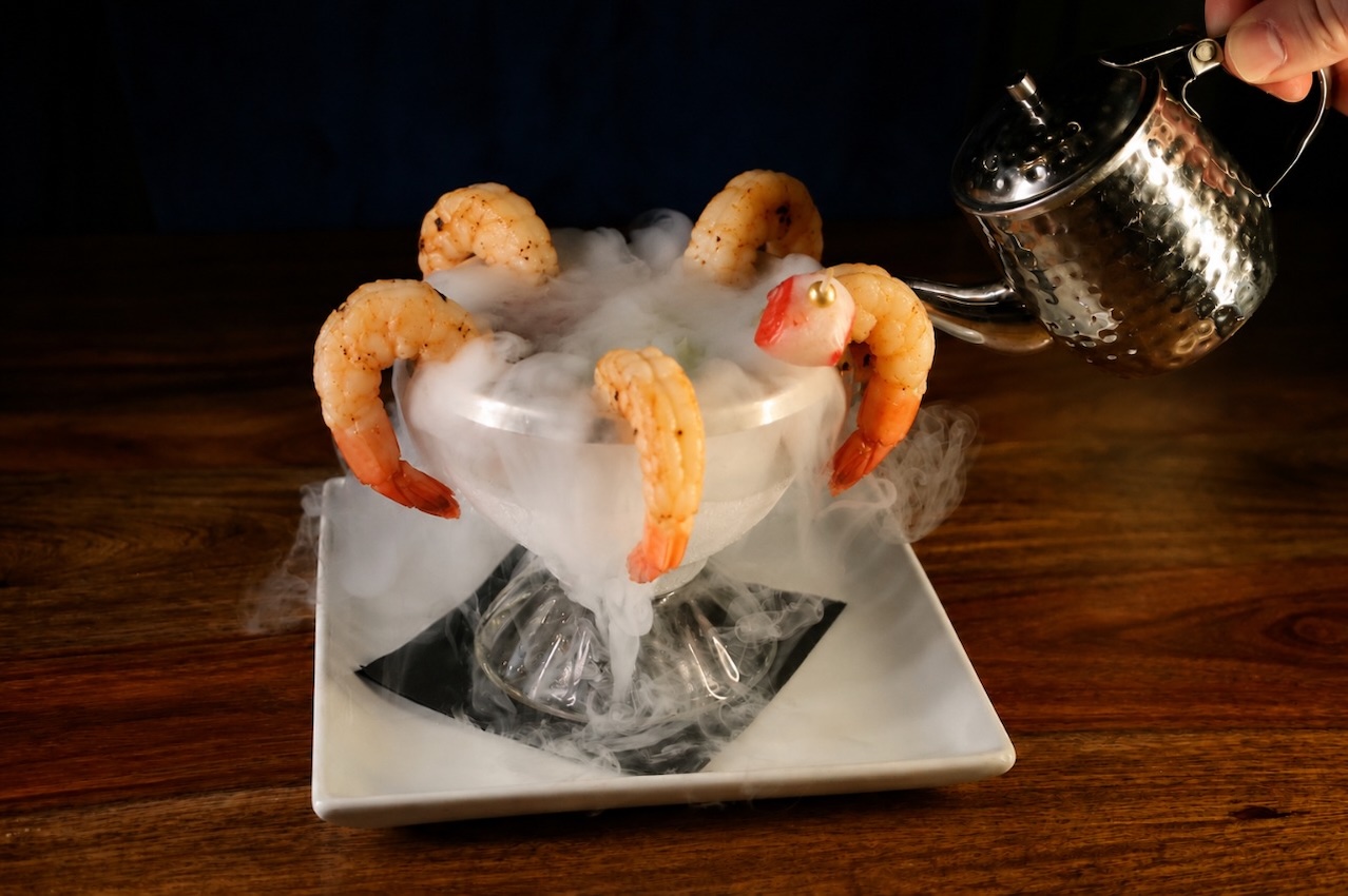image of unique dish presentation (for a mexican restaurant)