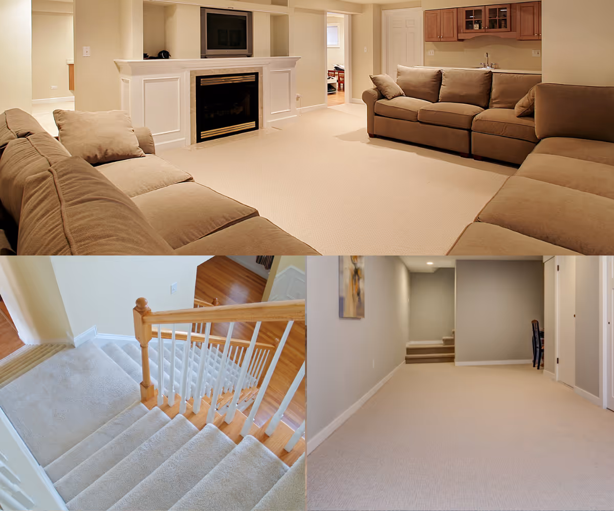 Residential carpet flooring in Richmond VA metro homes by James River Flooring installation experts