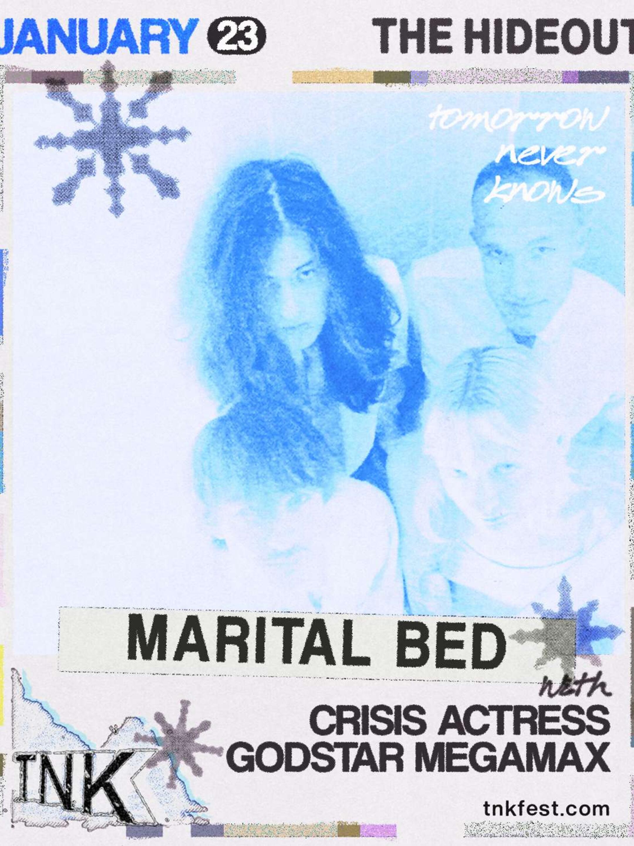 Marital Bed, Crisis Actress, Godstar Megamax