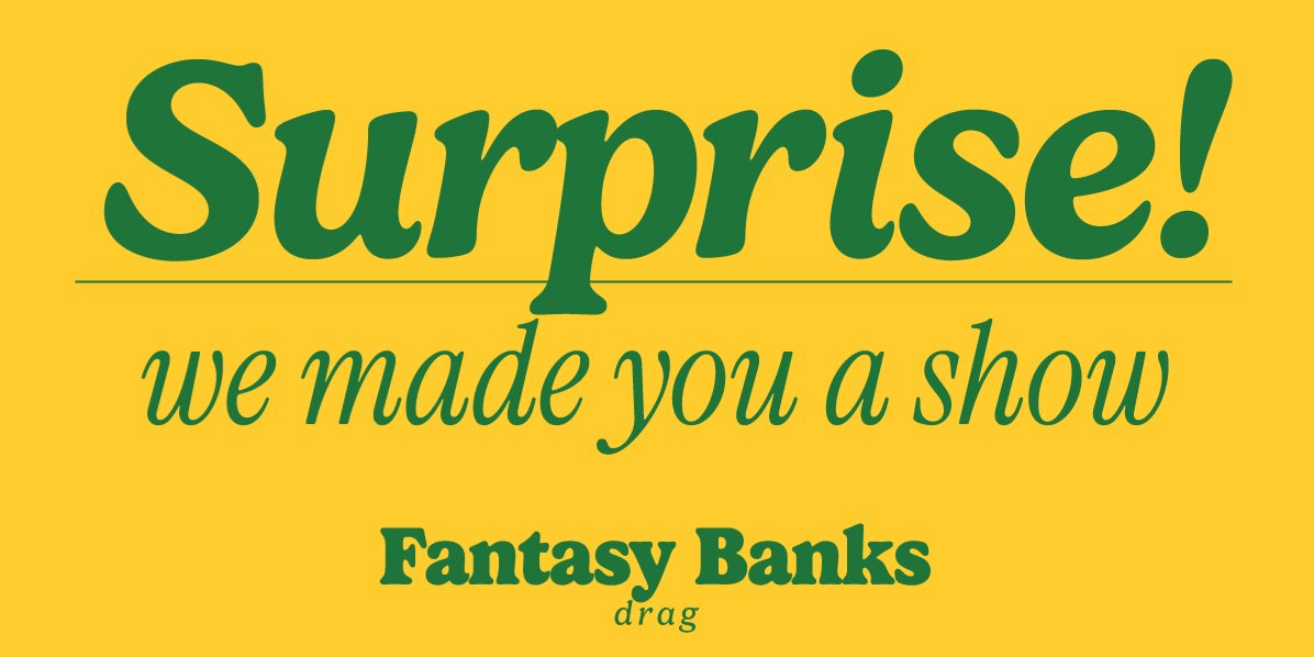 Surprise! We Made A Comedy Show