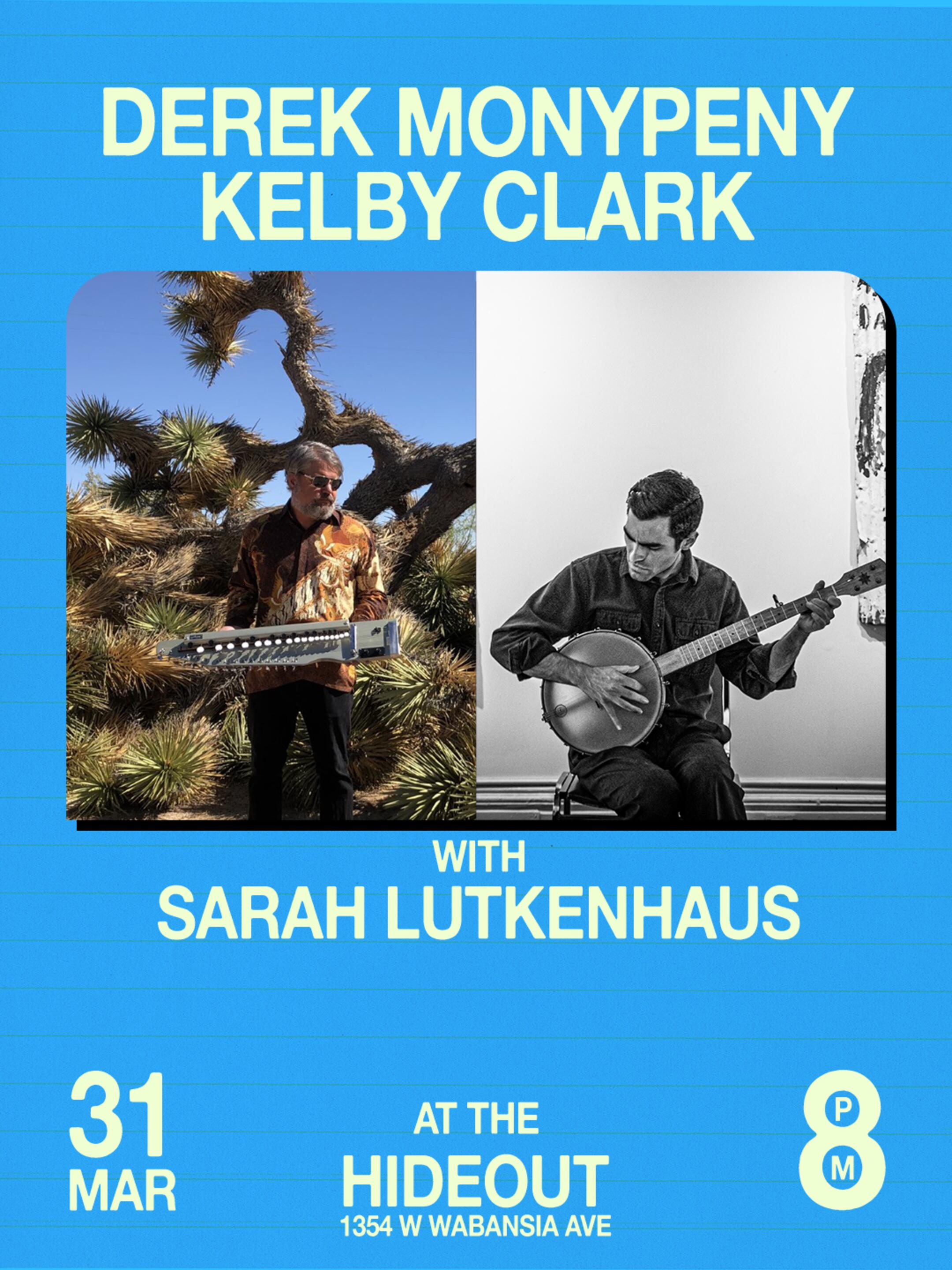 Derek Monypeny, Kelby Clark, Sarah Lutkenhaus