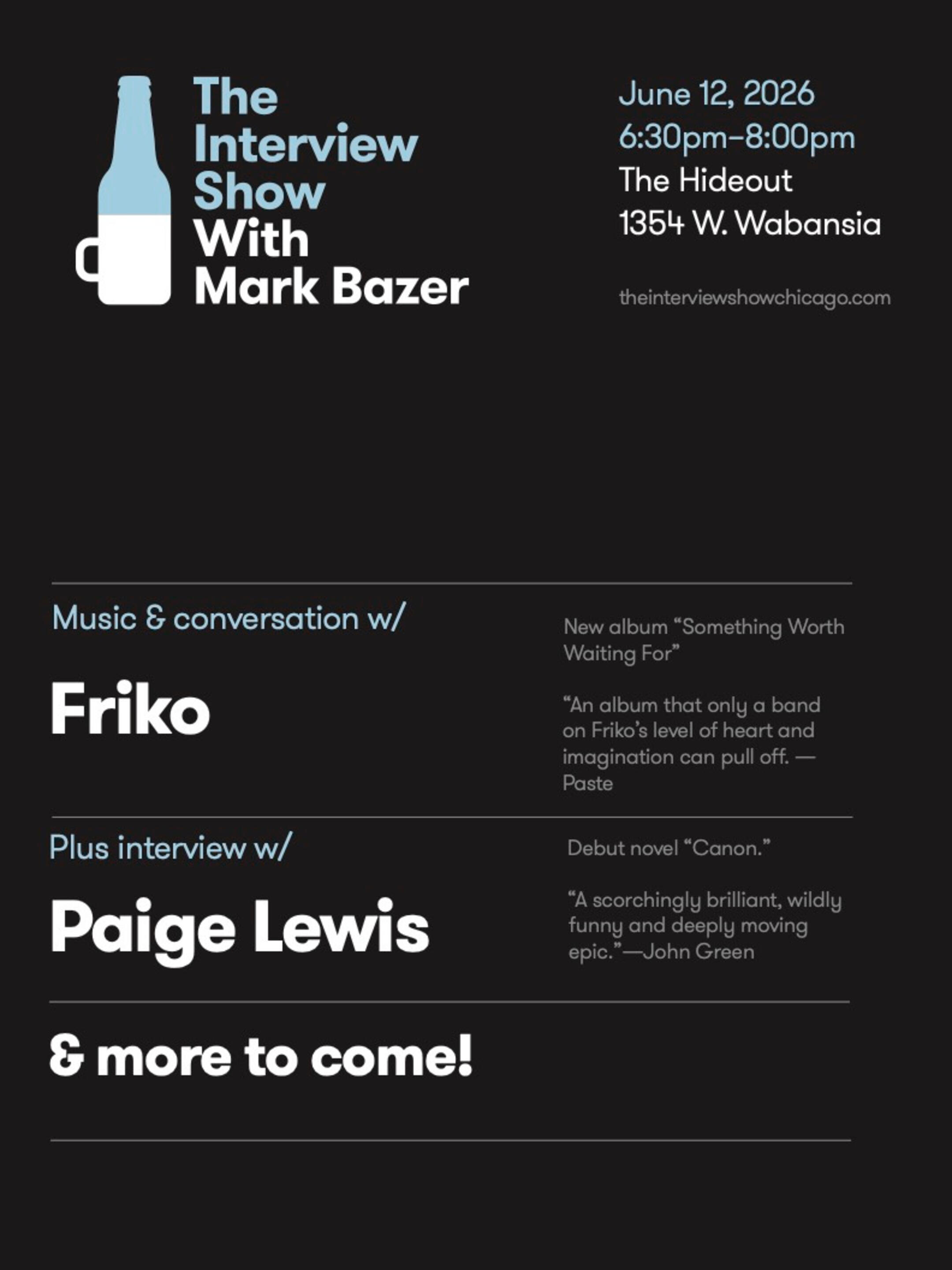 Interview Show [early]