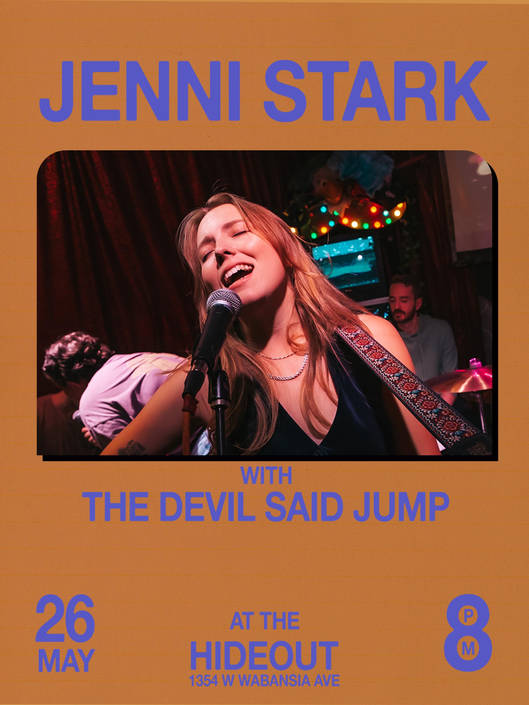 Jenni Stark, The Devil Said Jump