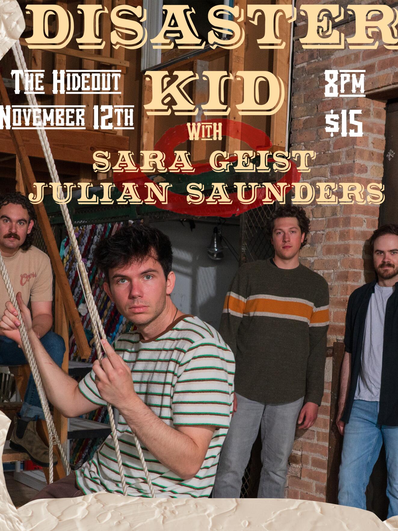 Disaster Kid (Single Release) with Sara Geist and Julian Saunders