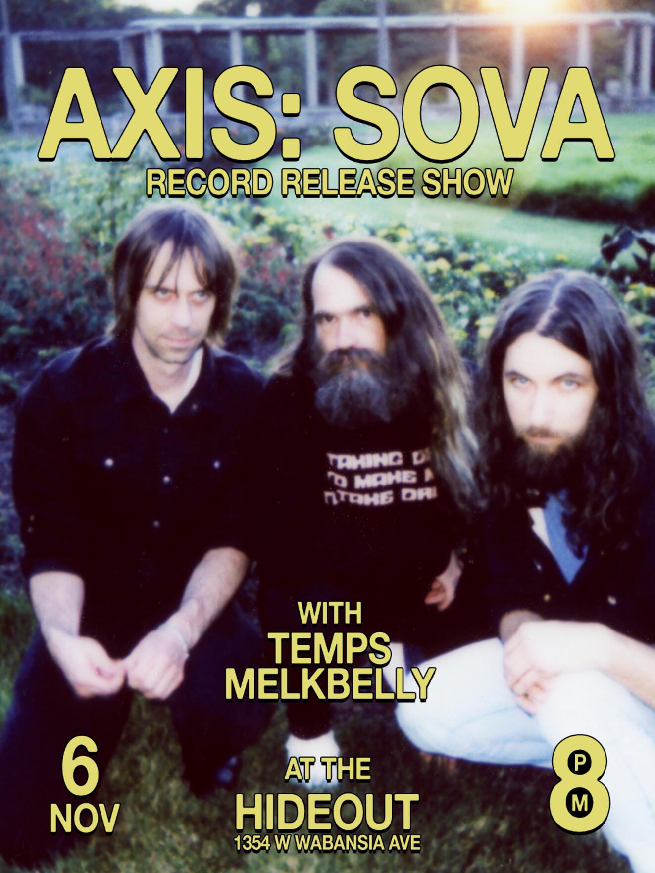Axis: Sova Record Release Show