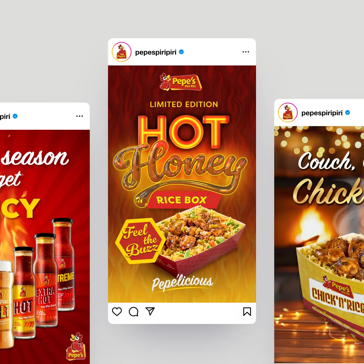 Pepe's Piri Piri social media campaign