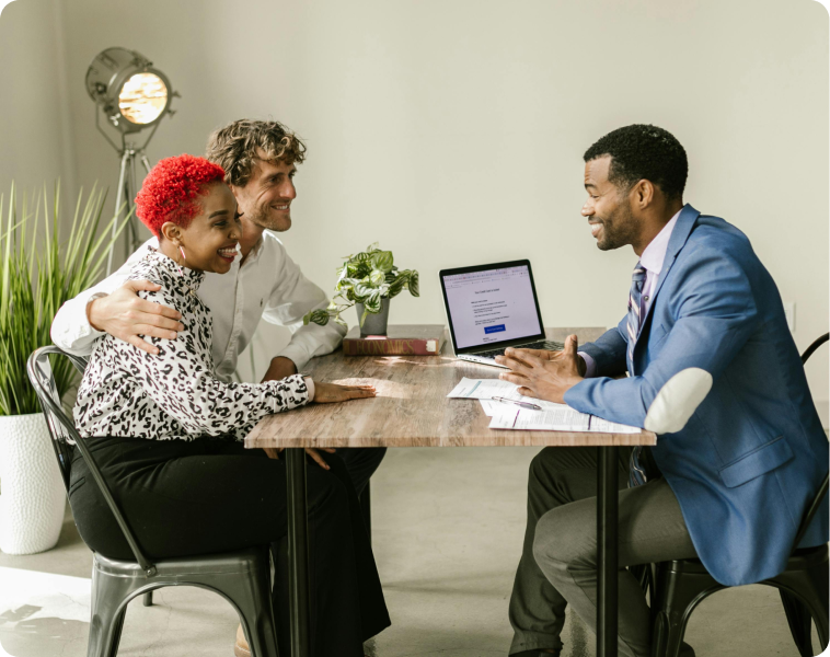 Granite Risk Advisors team consulting clients about insurance and risk management solutions