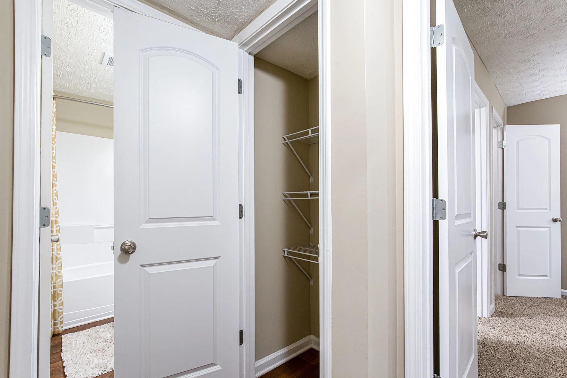 Hallway closet