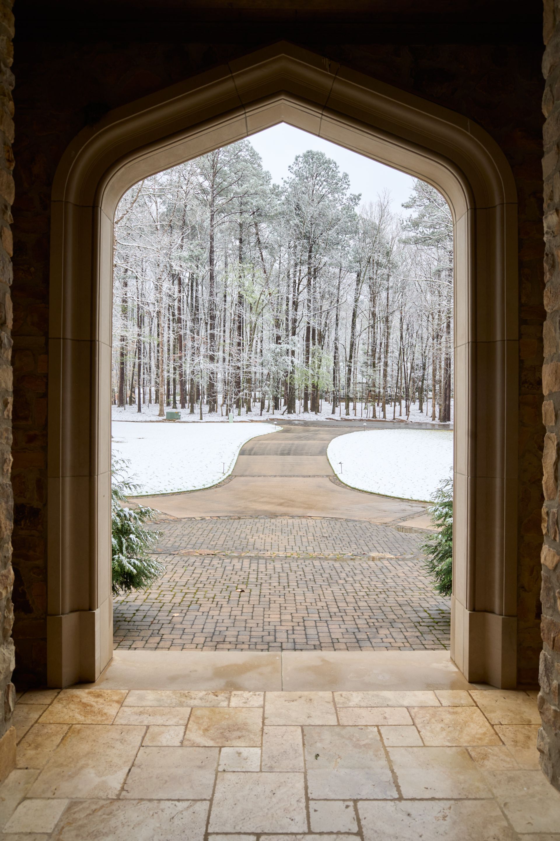 Elegant room interior with architectural features — The William architectural photography by Omar Mohammad Studio