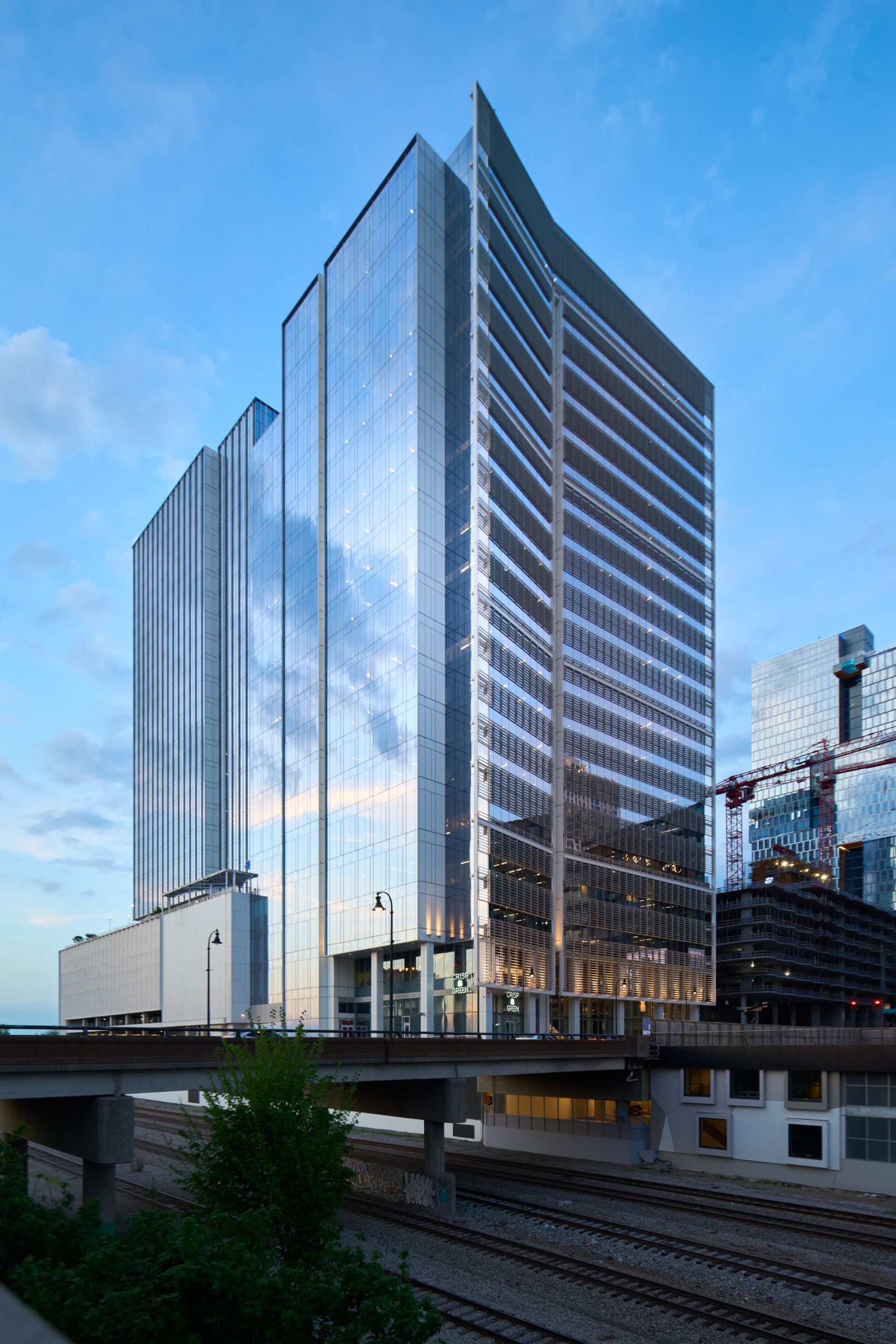 Structural steel and glass elements — Capturing Austin architectural photography by Omar Mohammad Studio