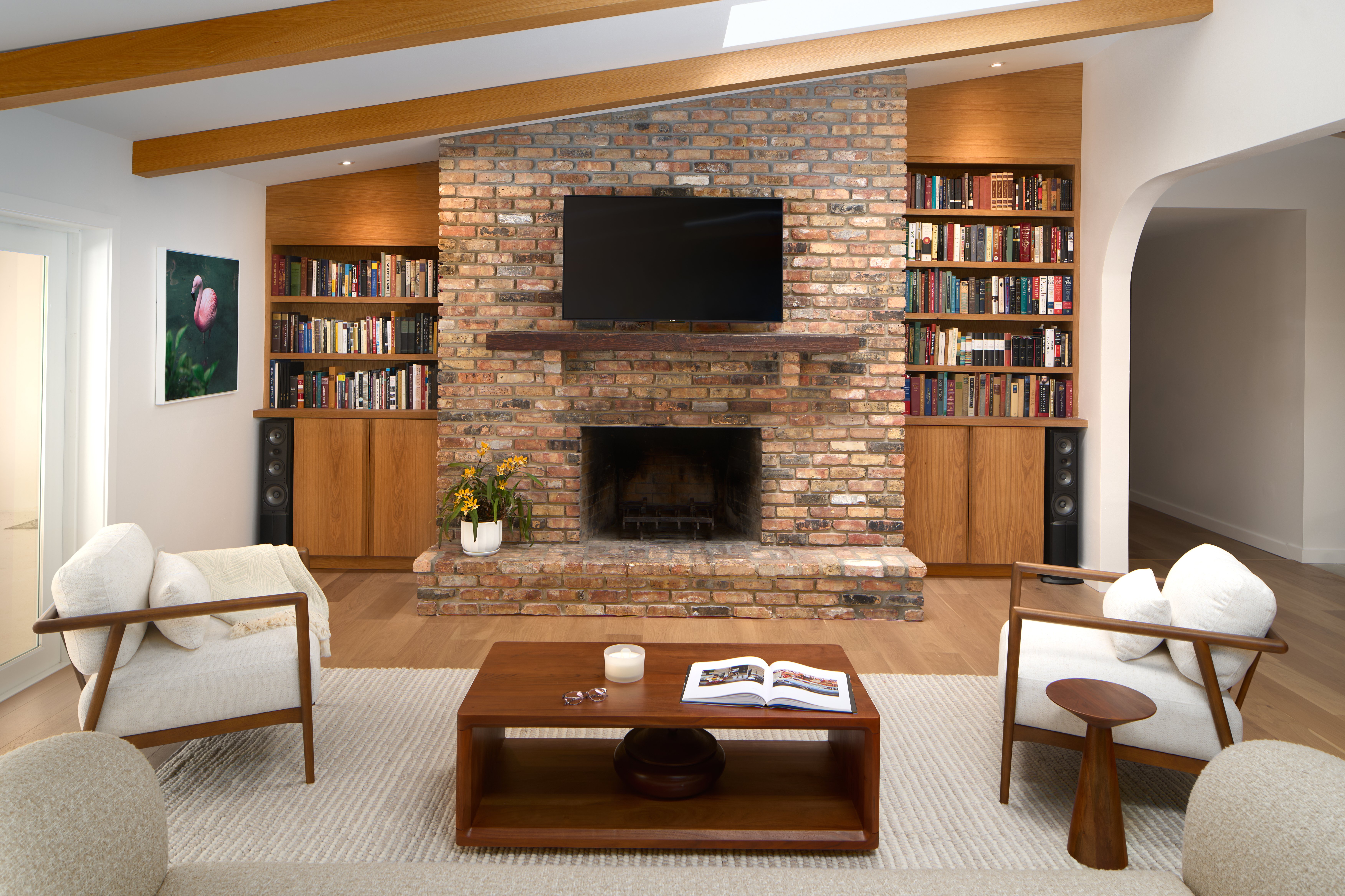 Elegant room interior with architectural features — The William architectural photography by Omar Mohammad Studio