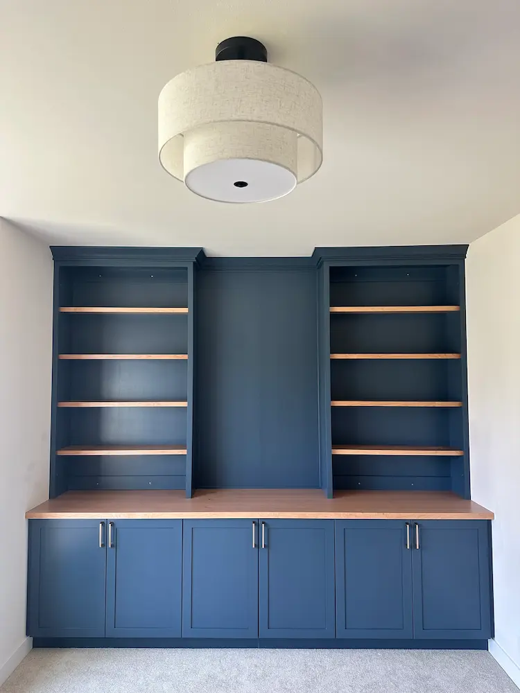 Custom Office Built Ins