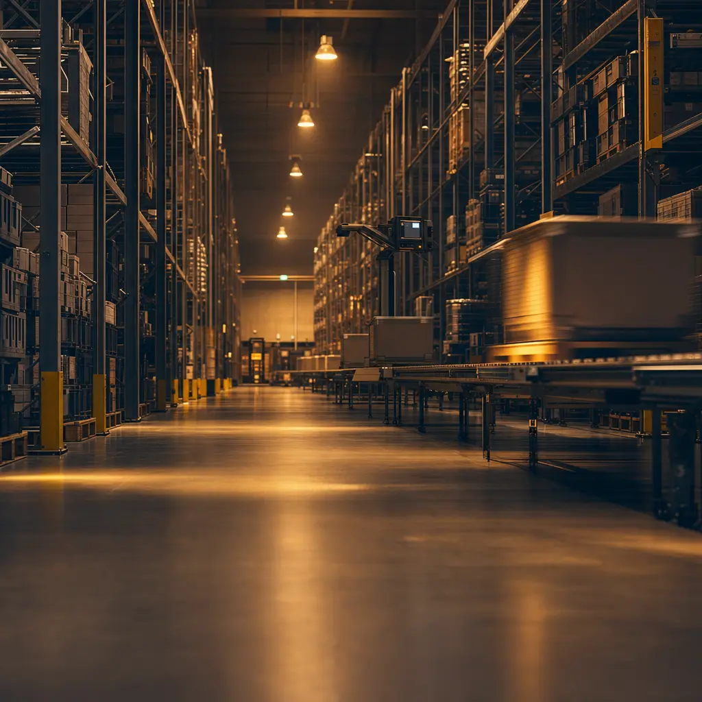 Heavy manufacturing facility with industrial cranes and steel infrastructure, showcasing Soch’s engineering partnerships.