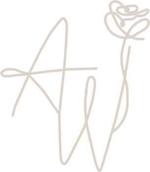 Abby Wasielewski Logo in Timberwolf Gray