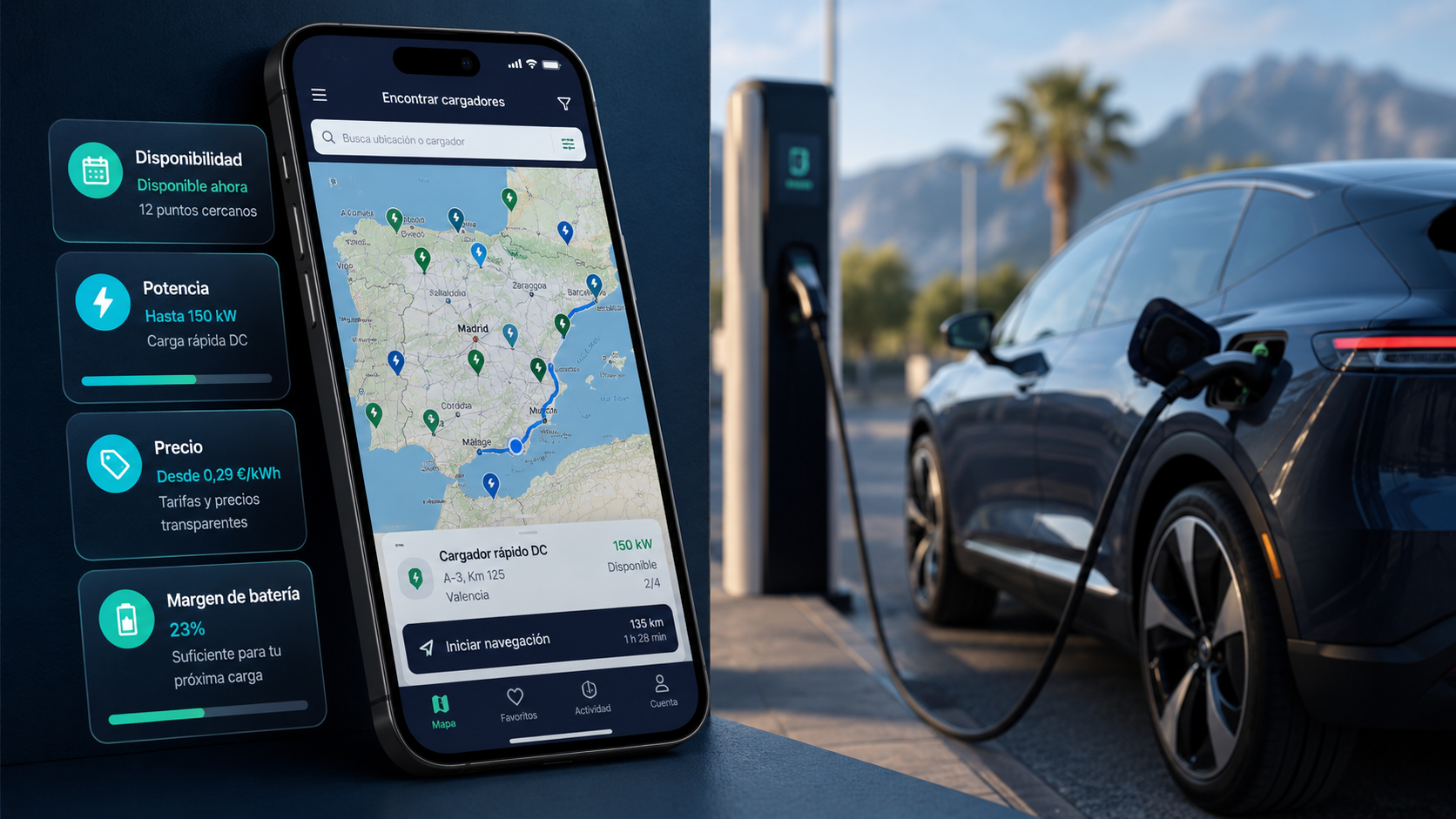 image of electric vehicle charging stations
