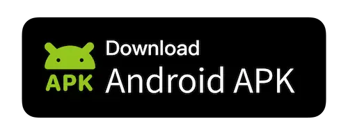 Green Android robot icon with text 'Download APK Android APK' on black background.