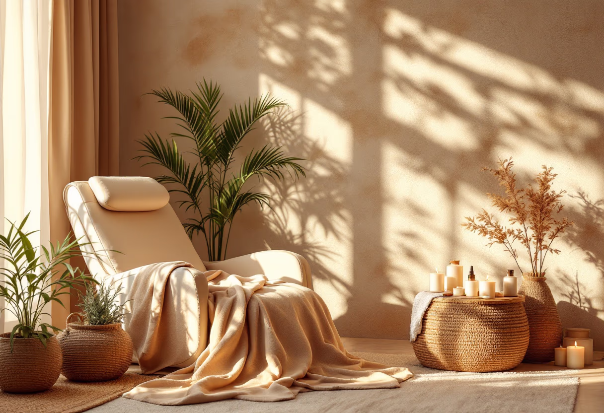 image of treatment room setup (for a salons & spa)