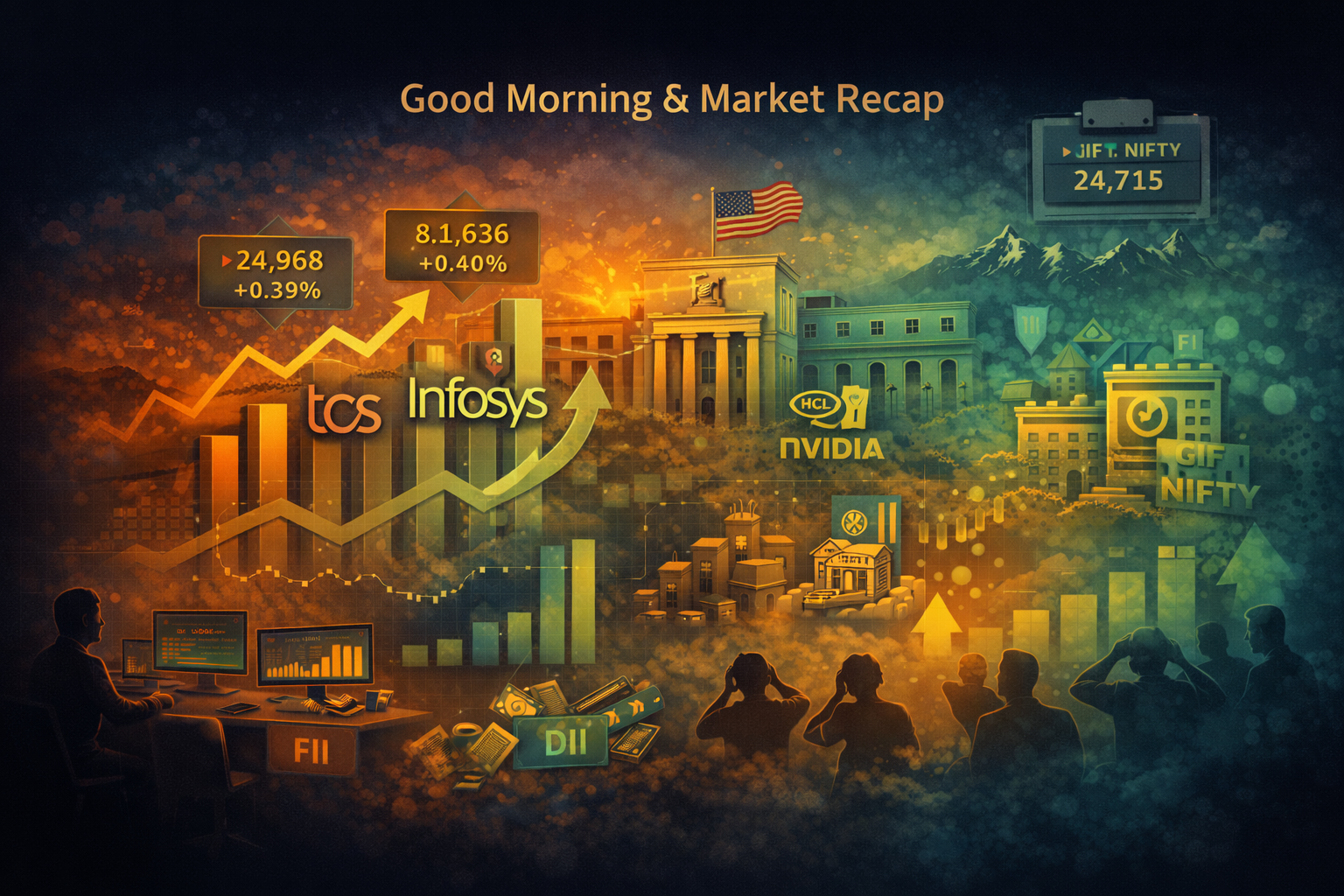 August 26, 2025 | IT Strength Leads—Markets Watch Global Cues and Earnings