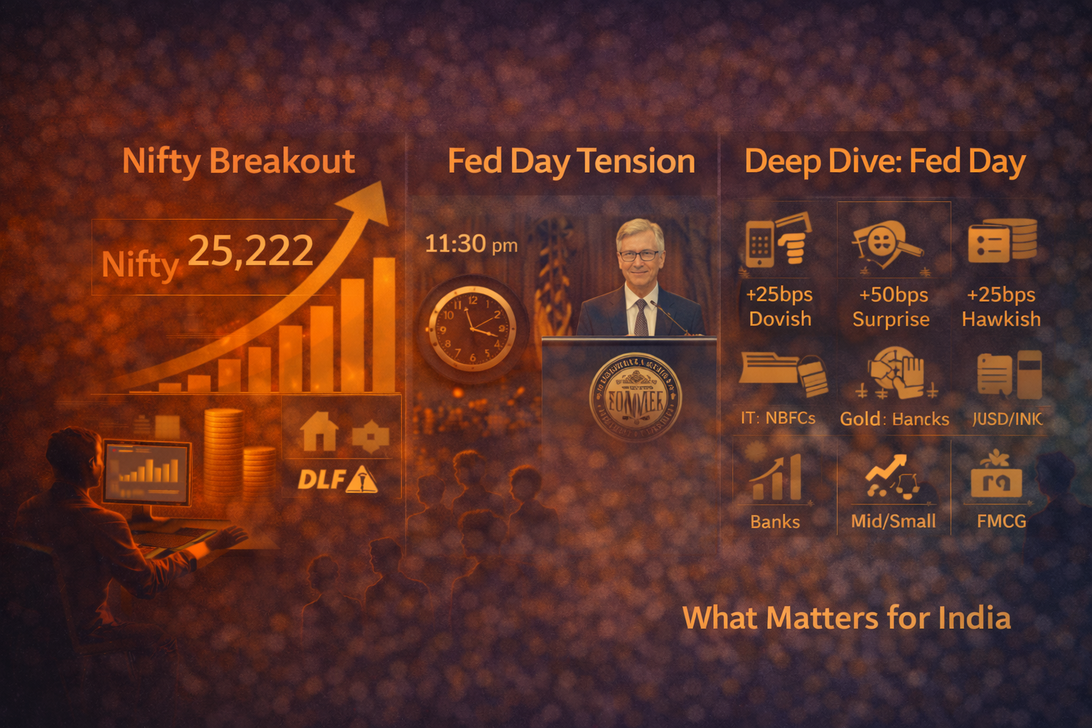 September 17, 2025 | Fed Day Tension, Cyclical Rotation, and Market Breakout
