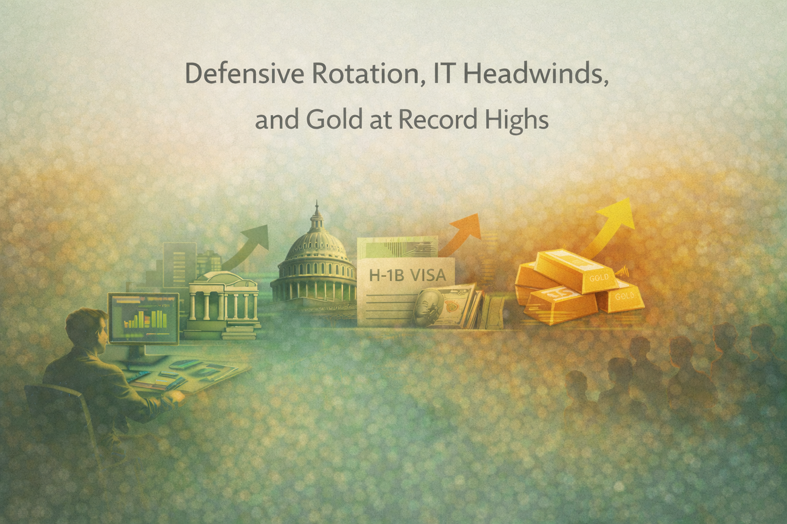 September 24, 2025 | Defensive Rotation, IT Headwinds, and Gold at Record Highs