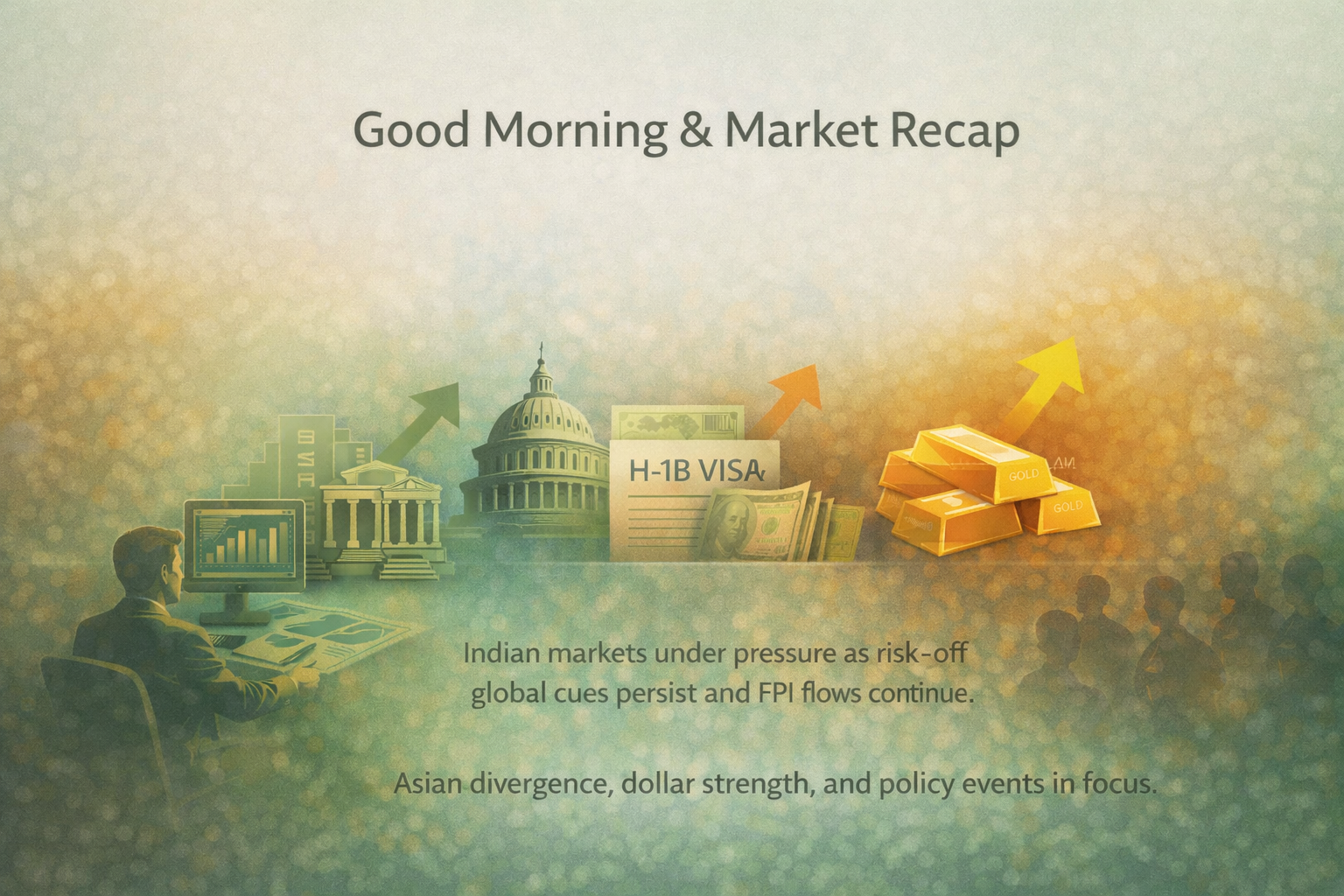 September 25, 2025 | Global Risk-Off, FPI Pressure, and Policy-Led Sector Watch