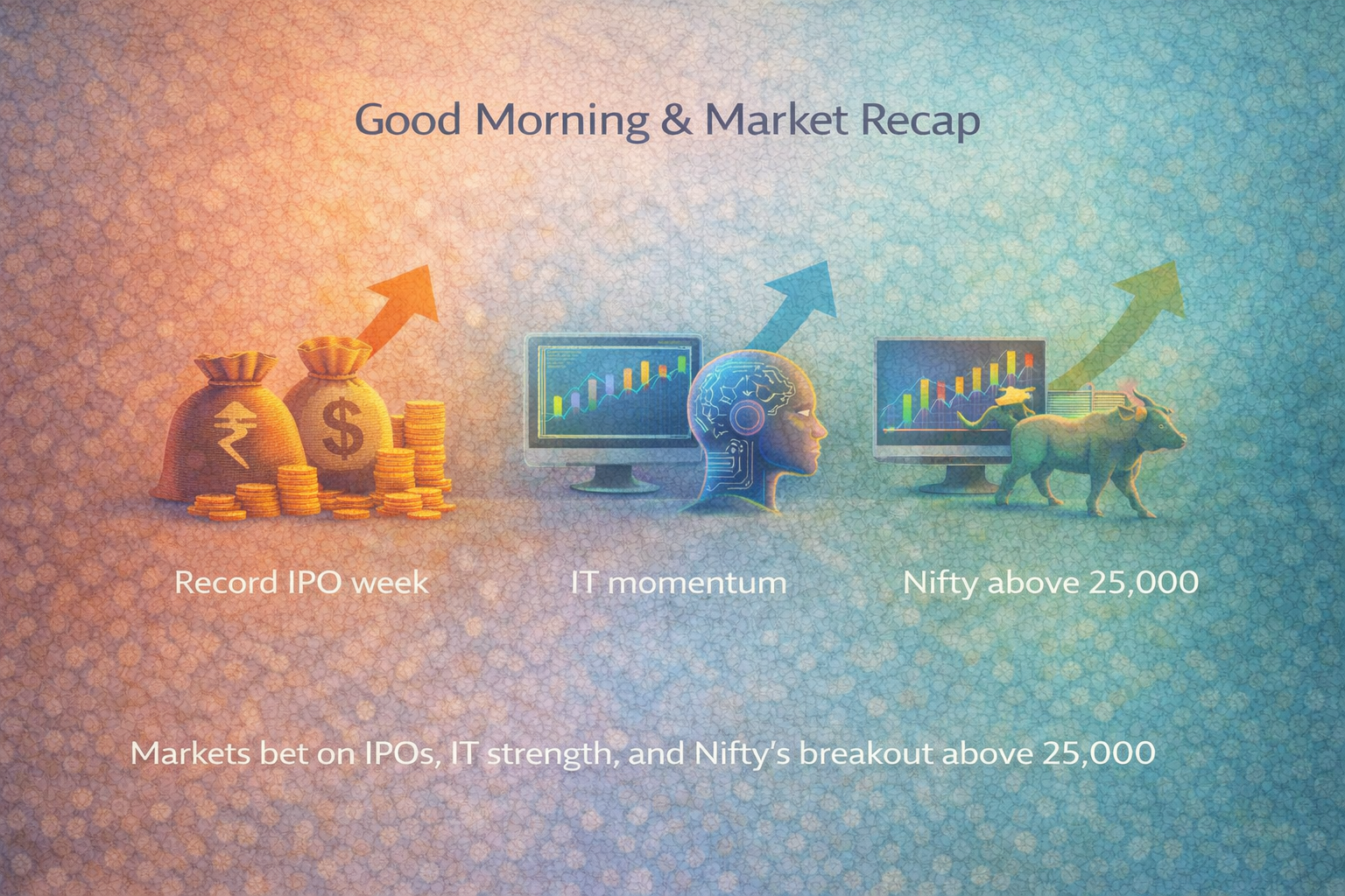 October 7, 2025 | IPO Surge, IT Momentum, and Nifty Above 25,000
