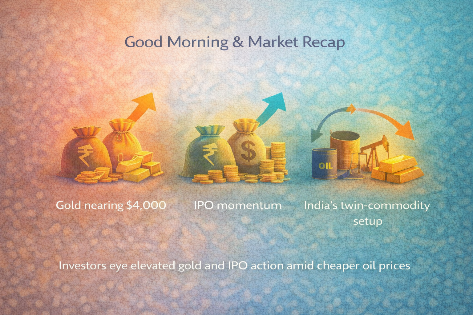 October 8, 2025 | Nifty Above 25,000, IPO Momentum Builds, and Gold Near $4,000