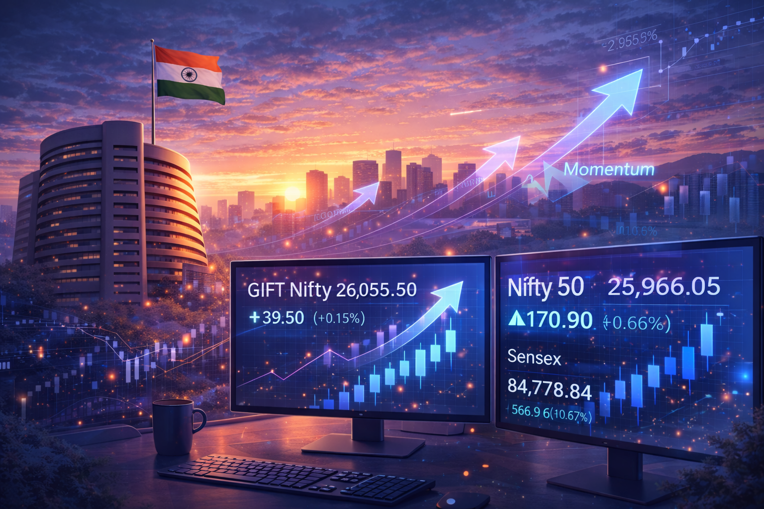 October 28, 2025 | Earnings Heavy Day, Reliance–Meta AI Push, and Nifty Near Record Highs