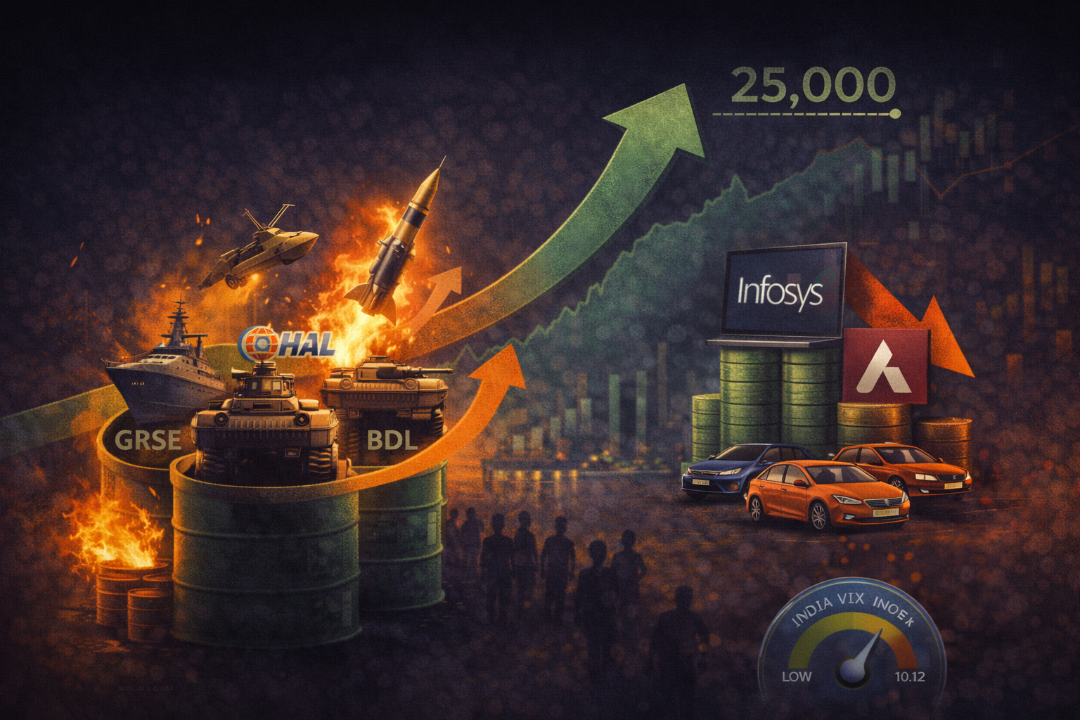 September 12, 2025 | Defence Surge, Gap-Up Validation, and Narrow Breadth