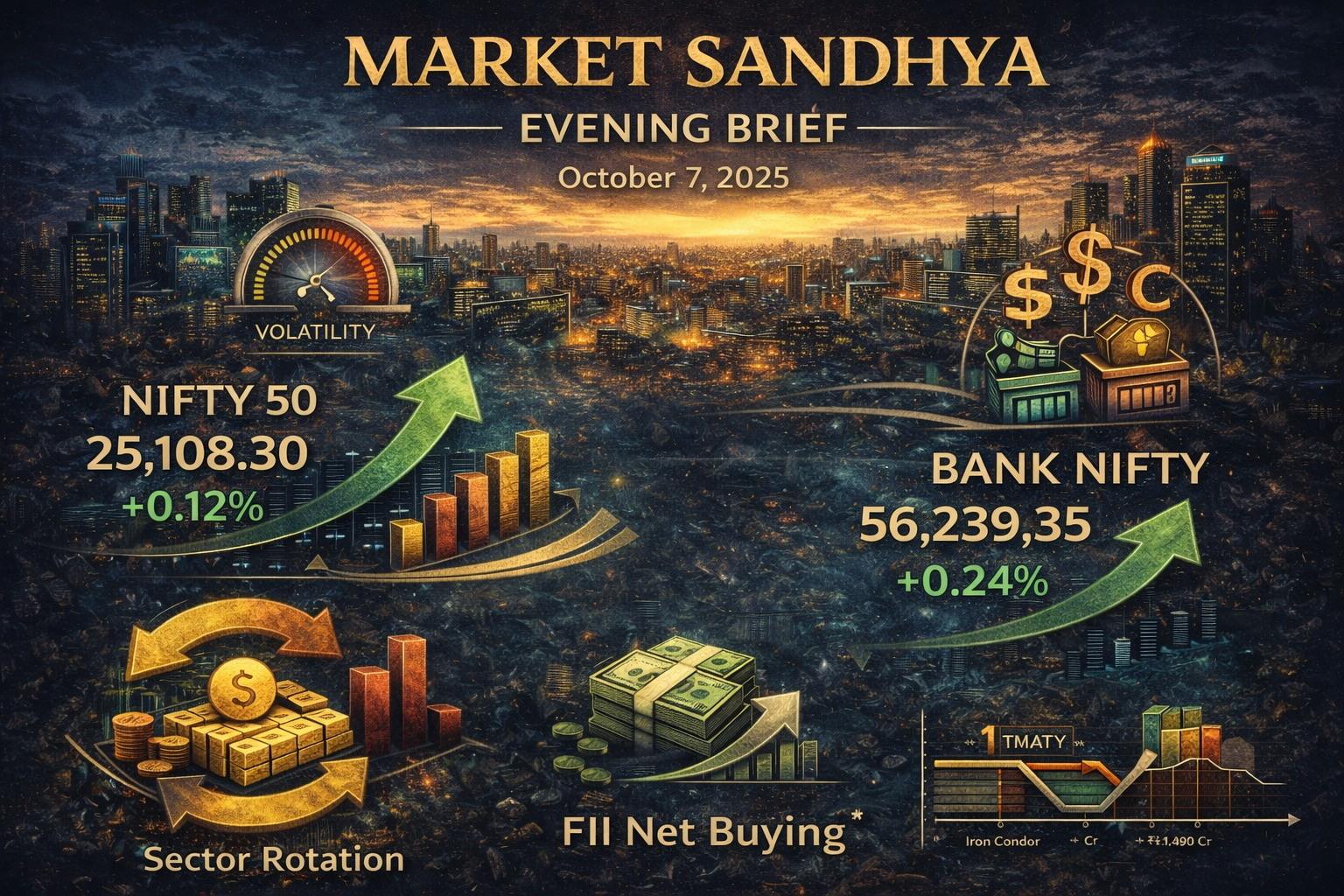 October 7, 2025 | IPO Absorption, Narrow Leadership, and Consolidation Above 25,000