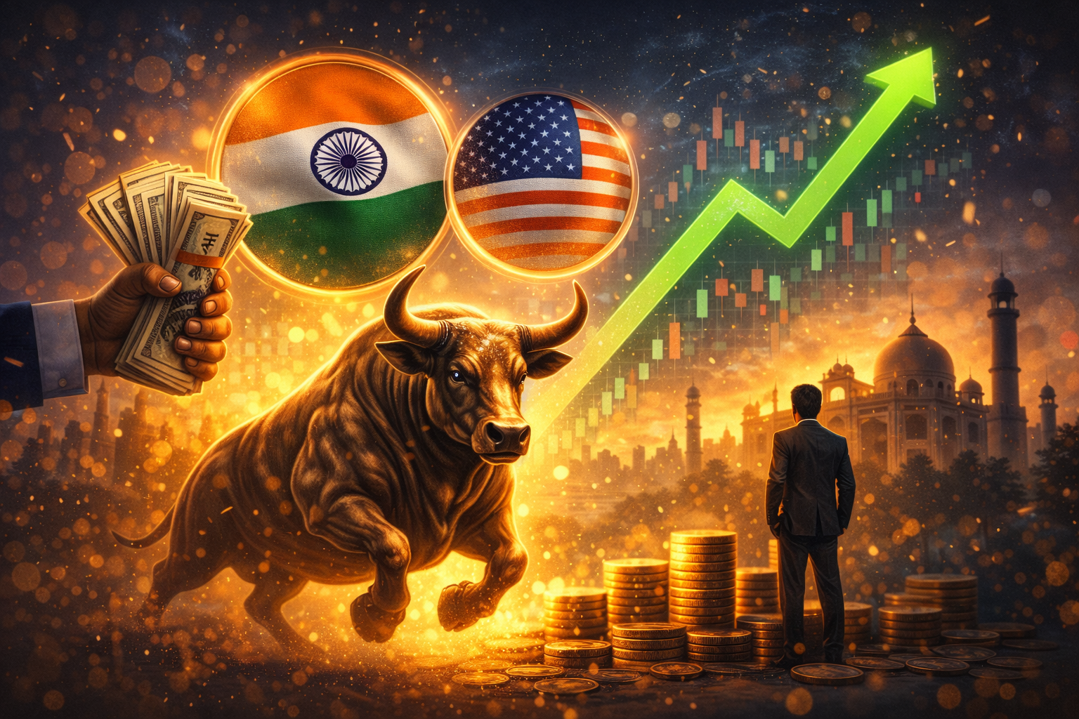 February 3, 2026 | India-US Trade Deal Sparks Broad-Based Rally, Massive Institutional Buying, and Nifty Reclaims 25,700