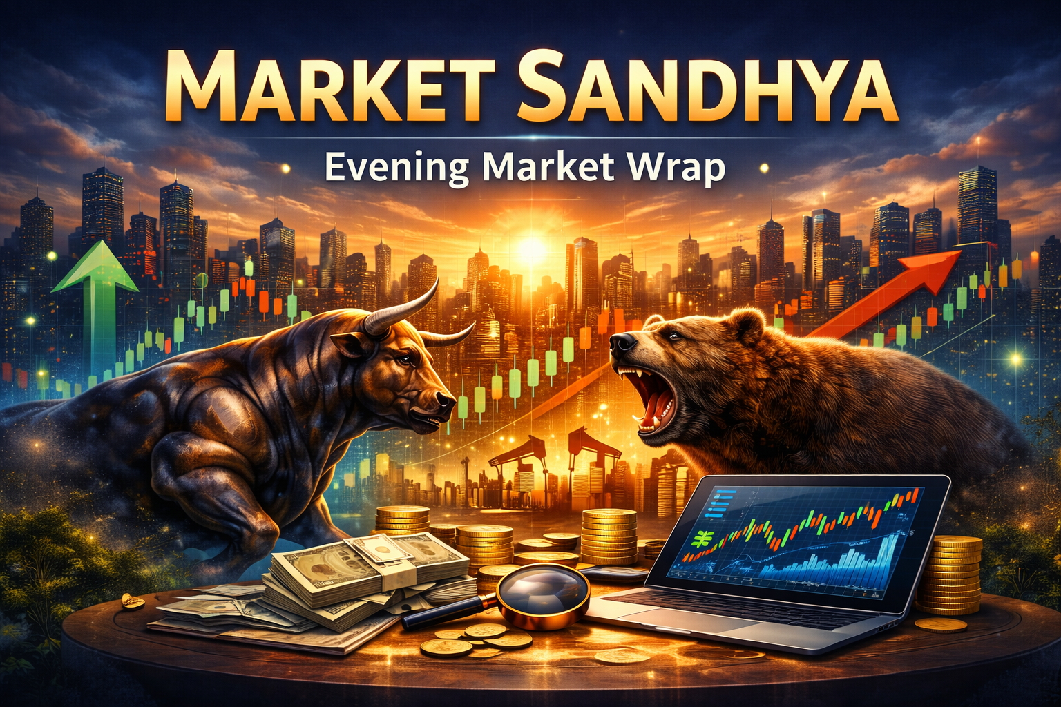 November 14, 2025 | Nifty Recovers from Gap-Down Shock as DII Buying of ₹8,461 Cr Offsets FII Selling, Defensive Sectors Lead